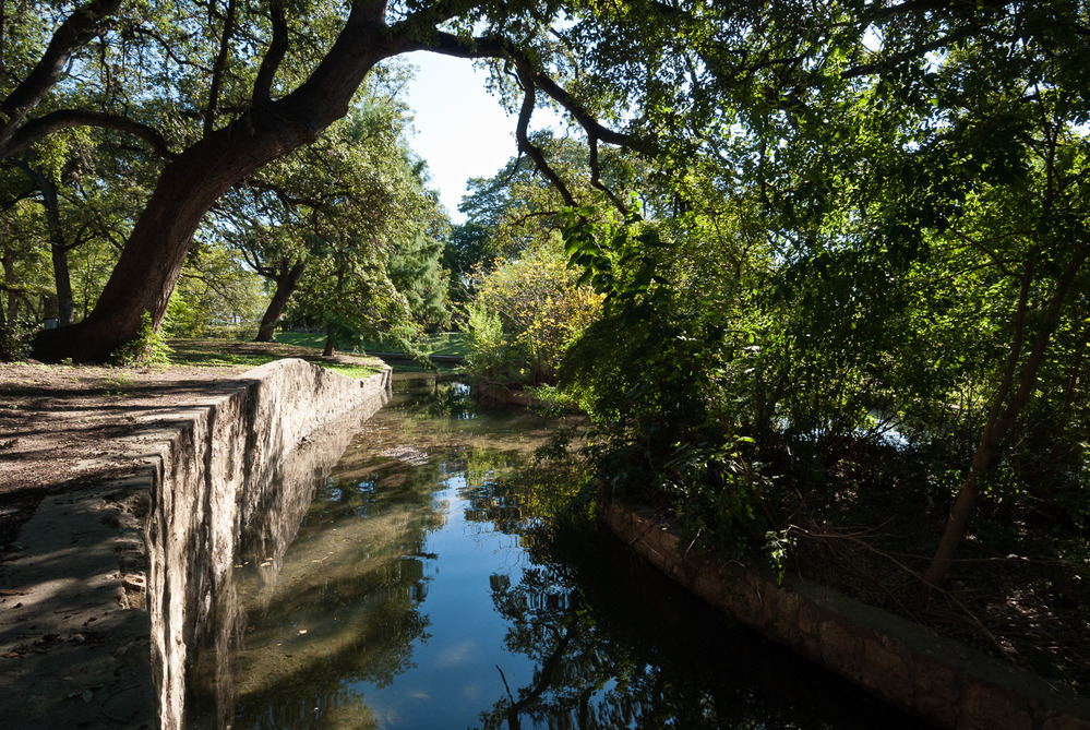 Acequia Madre Mission de Valero, Bexar County, Texas