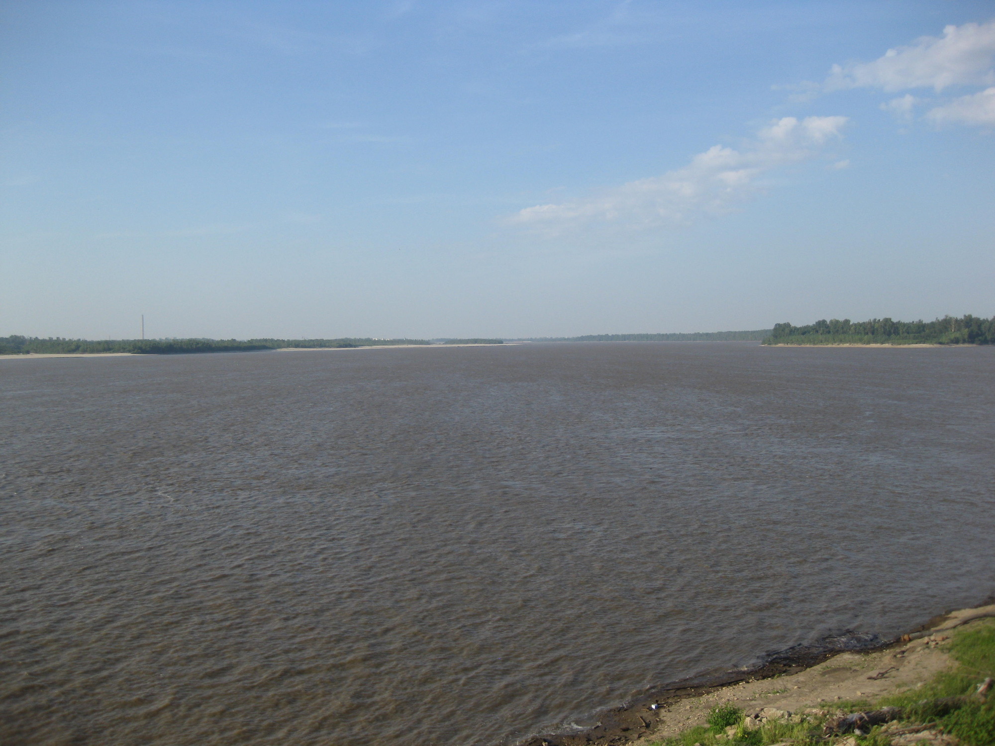 A large body of water.