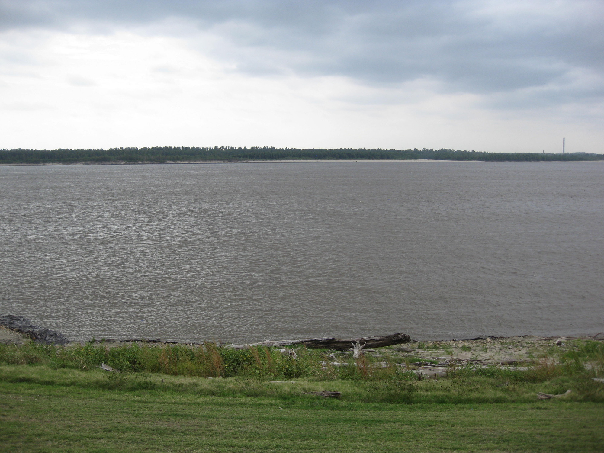 A large body of water.