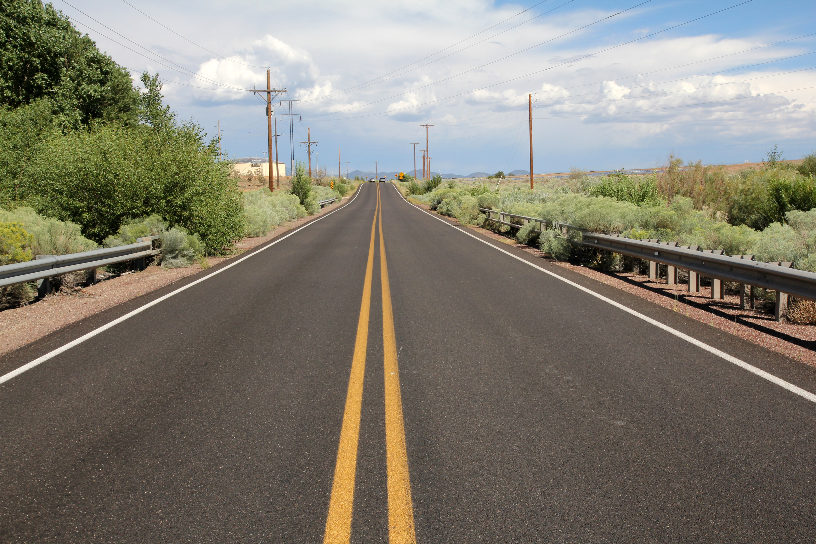 Lost Santa Fe River bridge on the 1926 route, west end of the Santa Fe Airport.