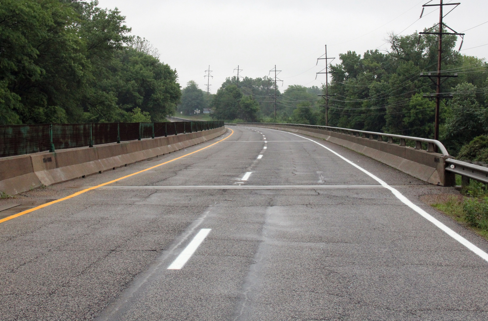 Salt Creek Bridge on current alignment at Lincoln.