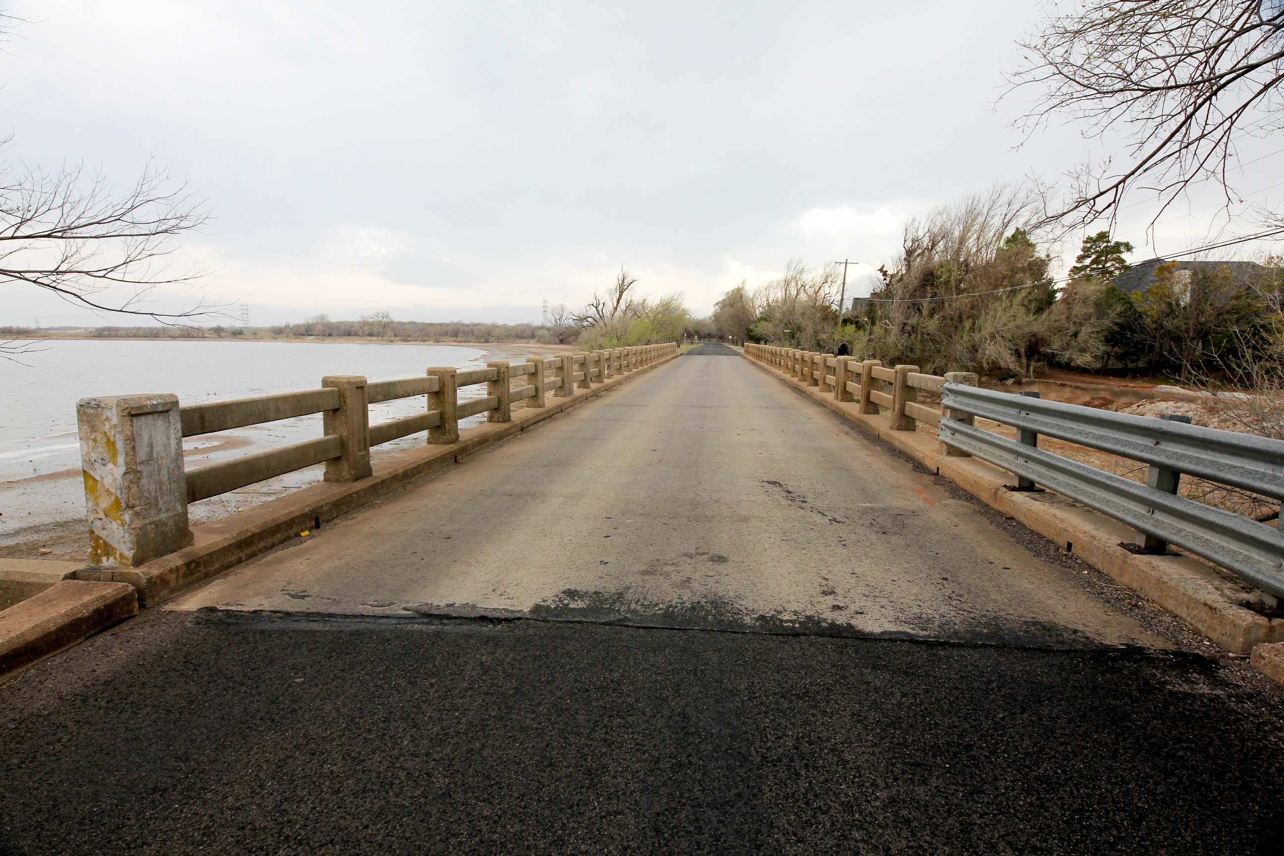 Steel Stringer on 1926 route on N. Shore of Lake Overholser in OKC.