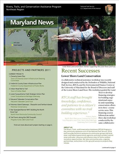 RTCA 2011 Maryland News