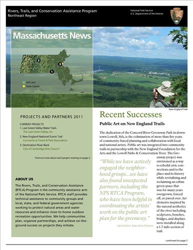 RTCA 2011 Massachusetts News