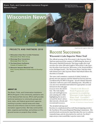 RTCA 2010 Wisconsin News