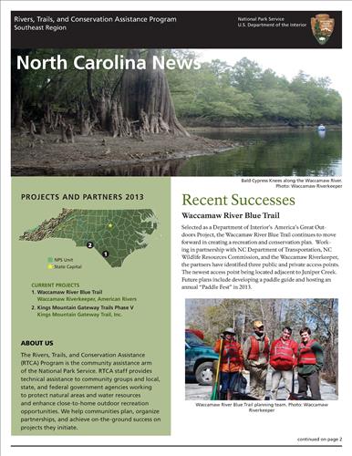 RTCA 2013 North Carolina News