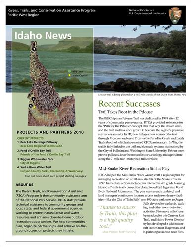 RTCA 2010 Idaho News