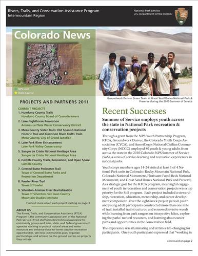 RTCA 2011 Colorado News