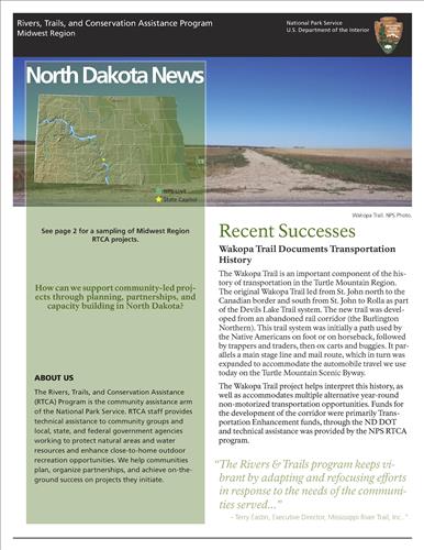 RTCA 2010 North Dakota News
