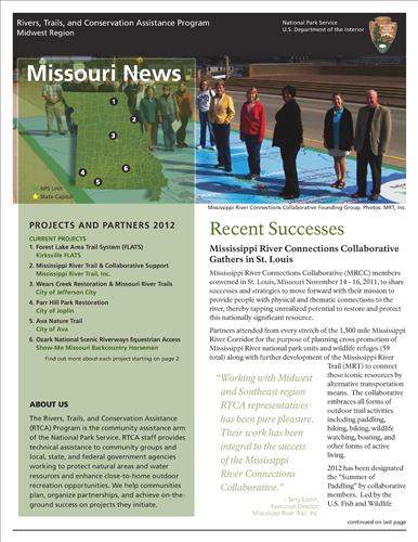 RTCA 2012 Missouri News