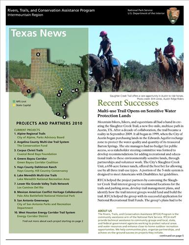RTCA 2010 Texas News