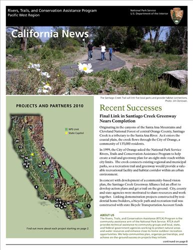 RTCA 2010 California News