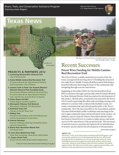 RTCA 2012 Texas News