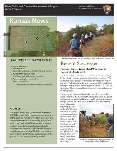 RTCA 2012 Kansas News