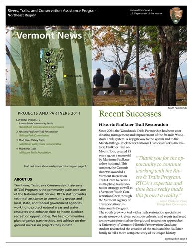 RTCA 2011 Vermont News