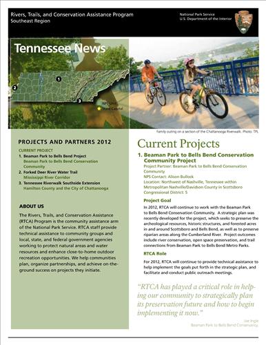RTCA 2012 Tennessee News