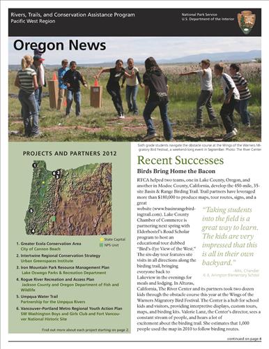 RTCA 2012 Oregon News