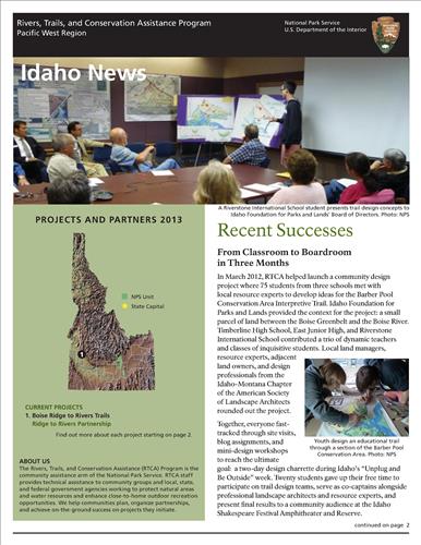 RTCA 2013 Idaho News