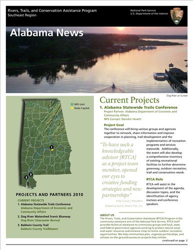 RTCA 2010 Alabama News