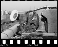 Condition survey of Alma (built 1891; scow schooner) before the restoration of 1980