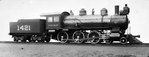 Chicago, Rock Island & Pacific no. 1421 [4-6-0 [B.C.]]
