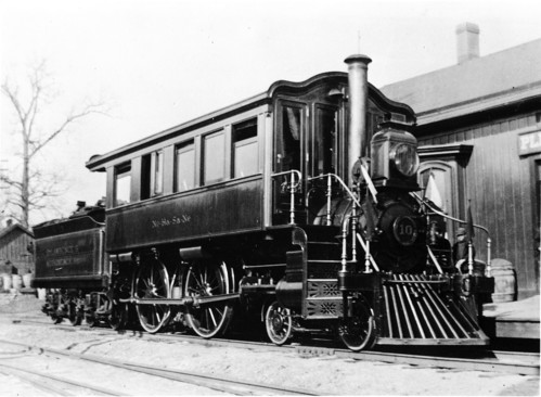 St. Lawrence & Adirondack no. 10 [4-4-0] Neshane