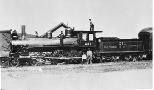 Bangor & Aroostock no. 211 [4-4-0]
