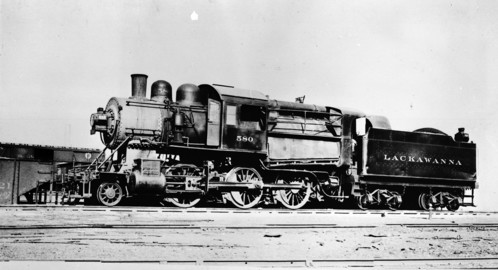 Delaware, Lackawanna & Western no. 0580 [2-6-0]