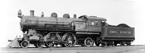 Cleveland, Cincinnati, Chicago & St. Louis no. 393 [4-4-2]