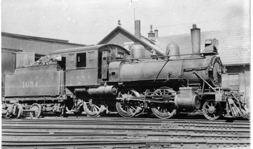 Chicago, Burlington & Quincy no. 1054 [2-6-0 [H-1]]