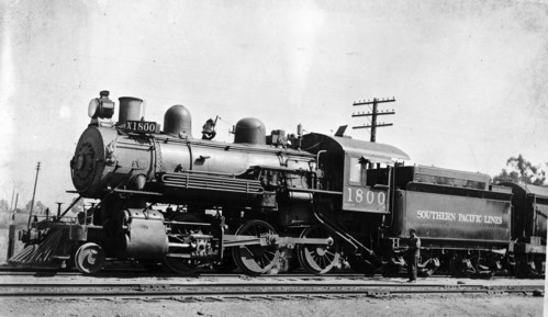 Southern Pacific no. 1800 [2-6-0T]