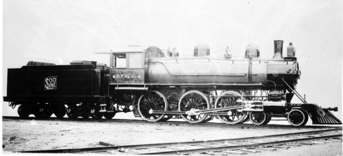 Minneapolis, St. Paul  & Sault Ste. Marie no. 0507 [4-6-0 [E-1]]