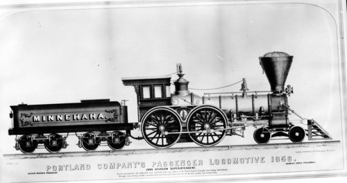 Grand Trunk no. 0144 [4-4-0] Minot