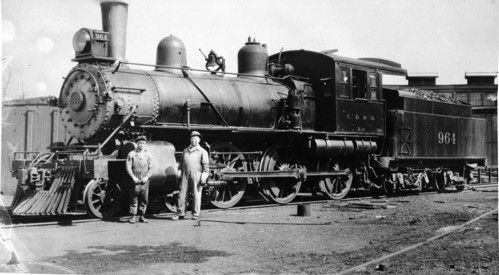 Chicago, Burlington & Quincy no. 0964 [4-6-0]