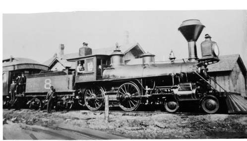 Green Bay, Winona & St. Paul no. 08 [4-4-0] William E. Dodge