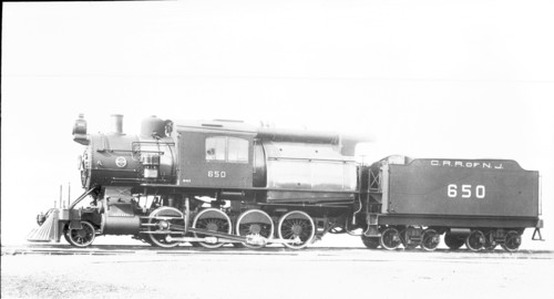 Central Railroad of New Jersey no. 650 [2-8-0]