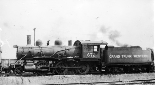 Grand Trunk Western no. 0672 [2-8-0]