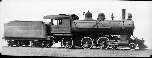 Mobile, Jackson & Kansas City no. 77 [4-6-0]