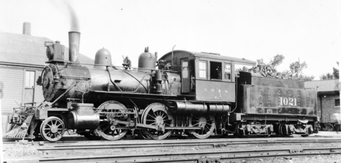 Chicago, Burlington & Quincy no. 1021 [2-6-0]