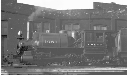 Chicago, Milwaukee & St. Paul no. 1081 [0-4-0T]
