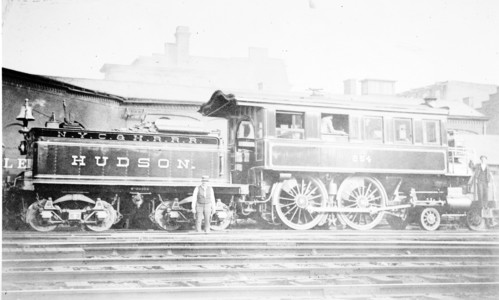 New York Central & Hudson River no. 0254 [4-4-0 [Inspection]] Hudson