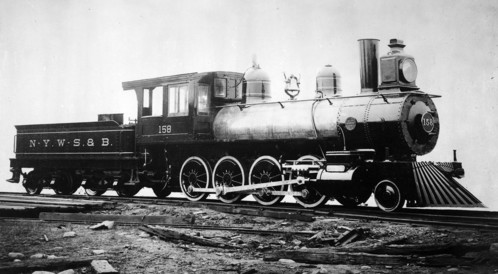 New York, West Shore & Buffalo no. 158 [2-8-0]