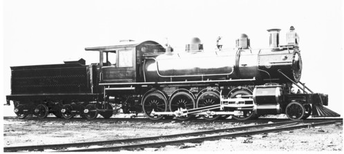 Baltimore & Ohio South Western no. 258 [2-8-0]