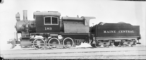 Maine Central no. 183 [0-6-0]