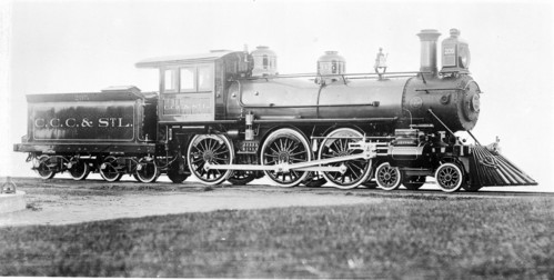 Cleveland, Cincinnati, Chicago & St. Louis no. 205 [4-6-0]