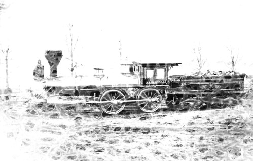 New London Northern no. 10 [4-4-0] A.M. Ramsdell