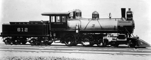 Newport News & Mississippi Valley no. 612 [4-6-0]