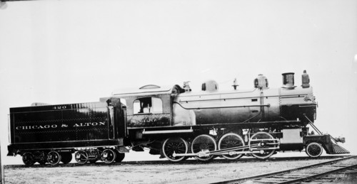 Chicago & Alton no. 0420 [2-8-0]