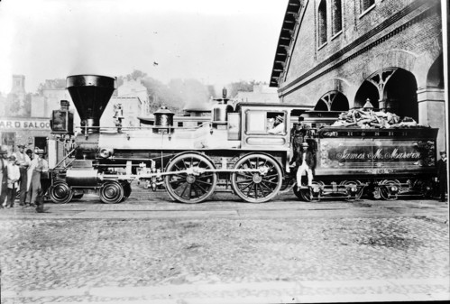 Rensellaer & Saratoga no. 30 [4-4-0] Jas. M. Marvin