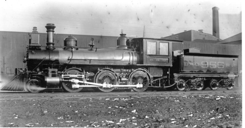 Baltimore & Ohio no. 0955 [2-6-0]